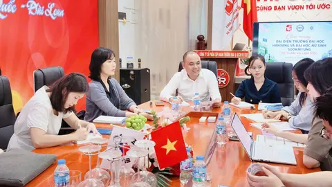 Buổi làm việc và ký hợp tác giữa THR GROUP với phía Đại học Nữ Sookmyung