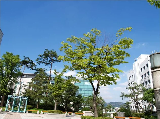 Một góc khuôn viên Đại học Hanyang tại Seoul
