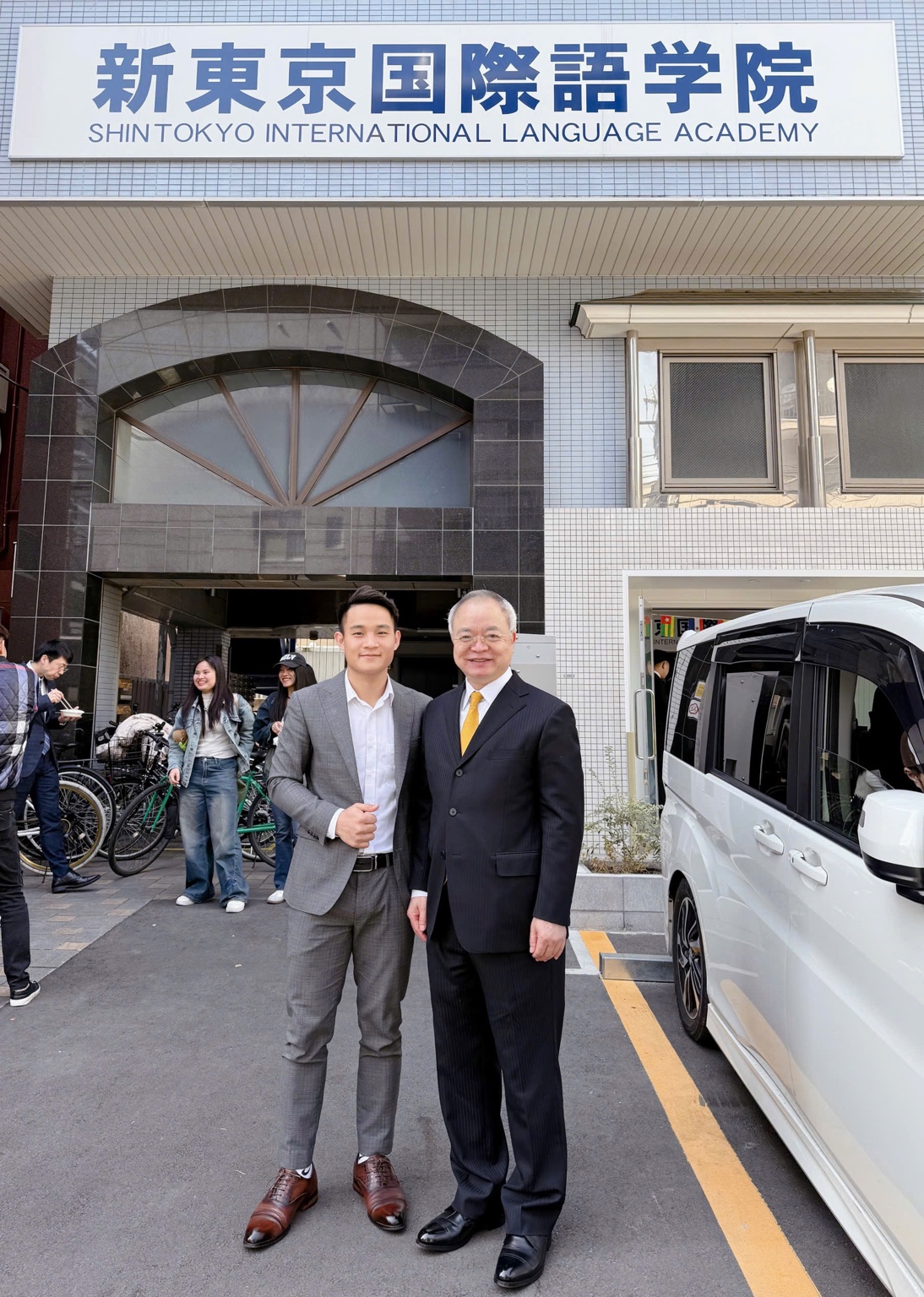 Ảnh lưu niệm trong chuyến thăm Shintokyo của đoàn THR GROUP năm 2025